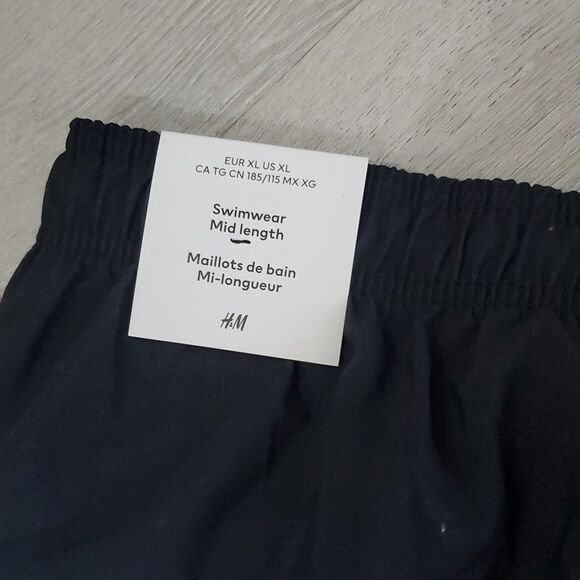 H&M Men’s Blue OMBRE Mid Length Swim Trunks- Xl, NWT - Picture 7 of 7